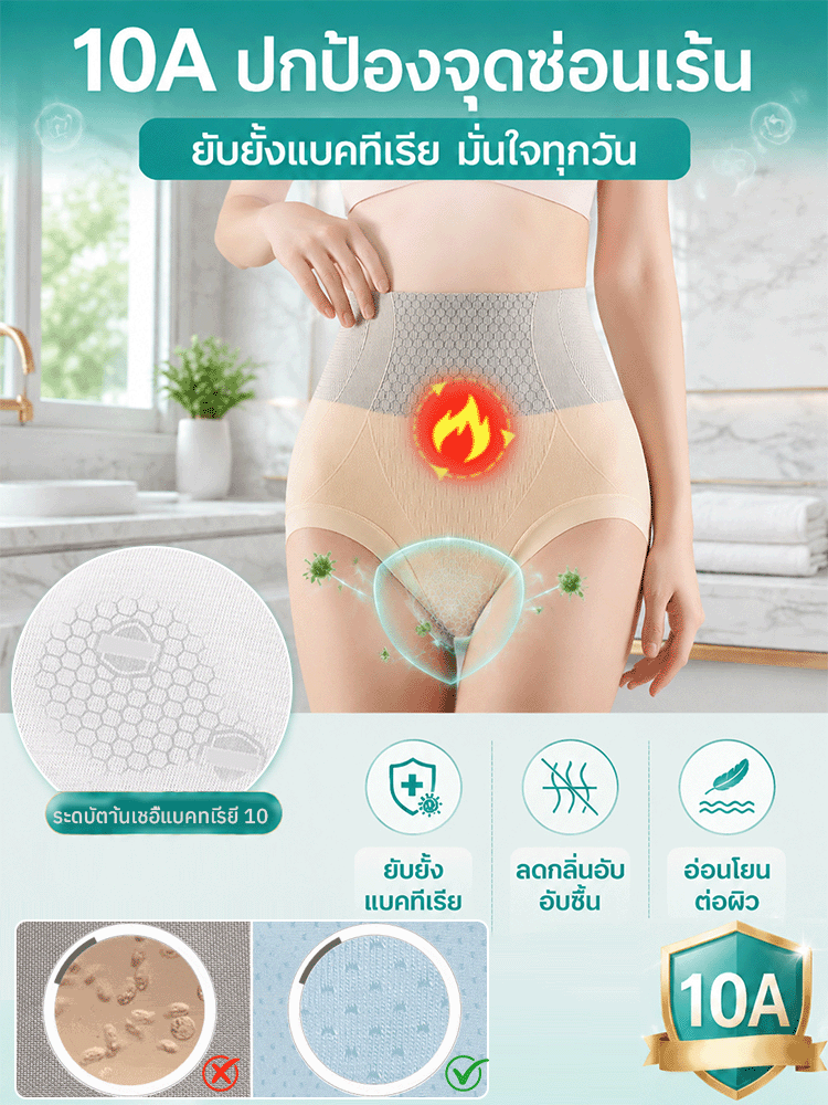 【ชุดกระชับสัดส่วน】ปรับรูปร่าง กระชับเอว ไม่มีรอย