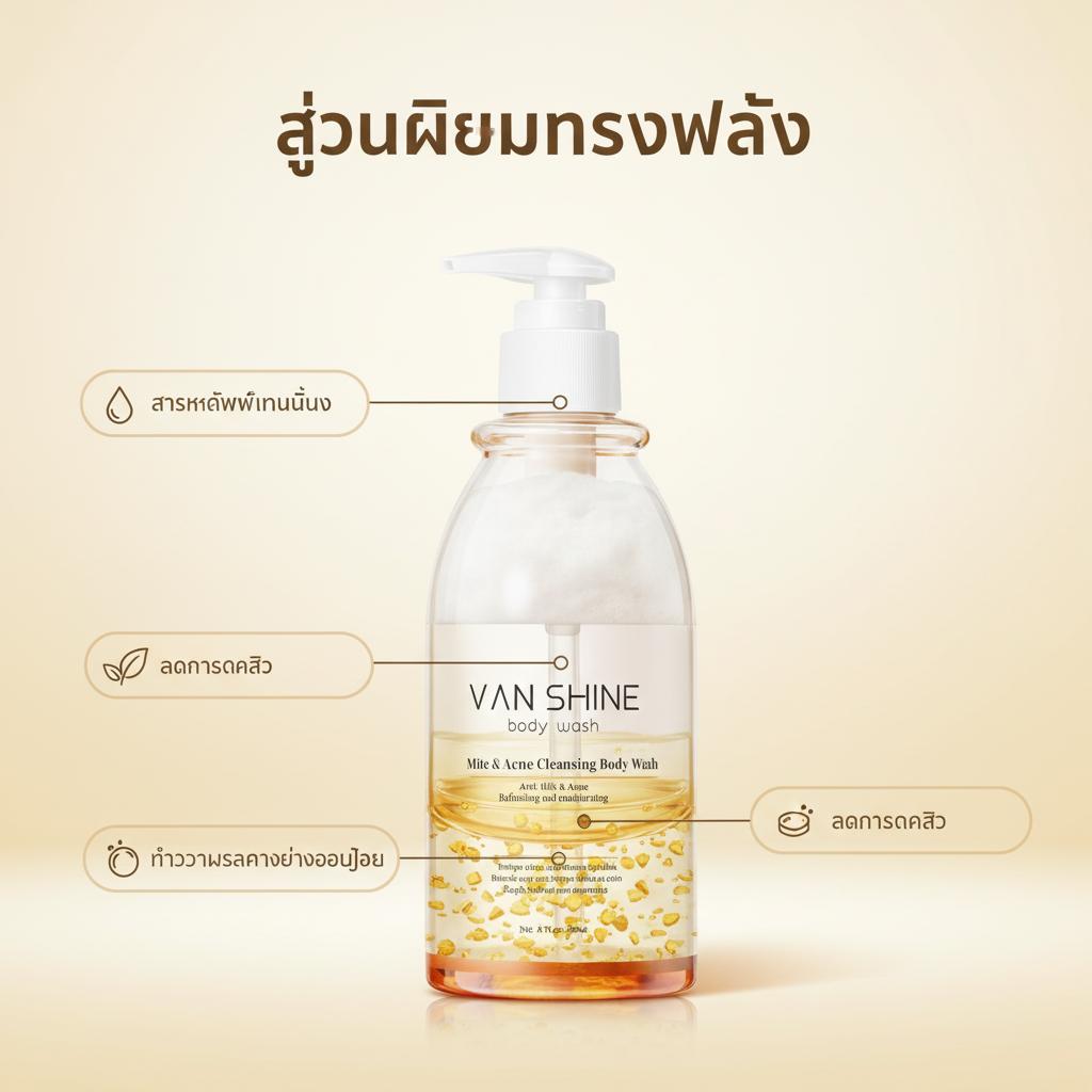 เจลส้มบำรุงผิวกาย สูตรบางเบาซึมไว เผยผิวขาวกระจ่างใส หอมสดชื่นตลอดวัน