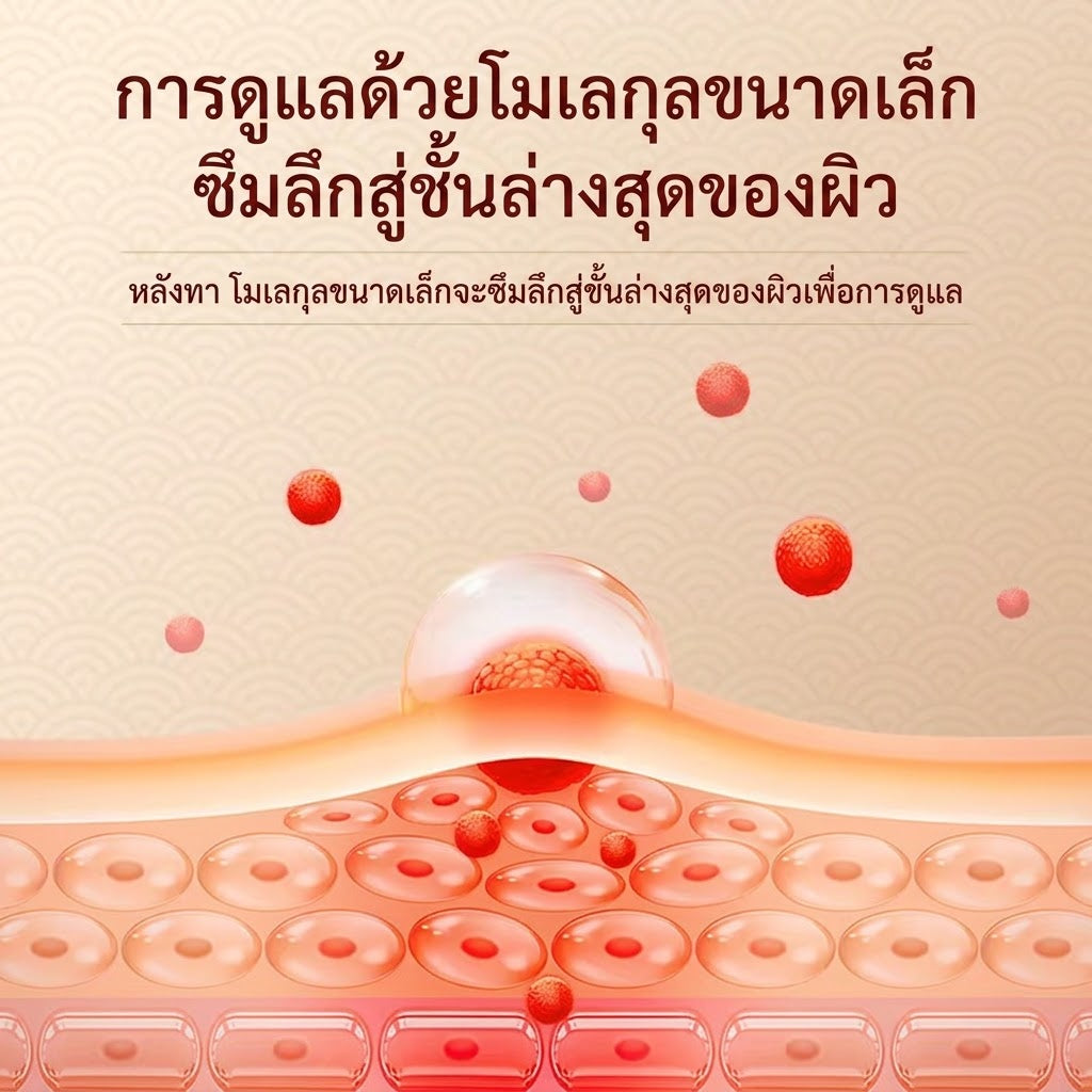 เซรั่มลูกกลิ้งสมุนไพรสูตรร้อน