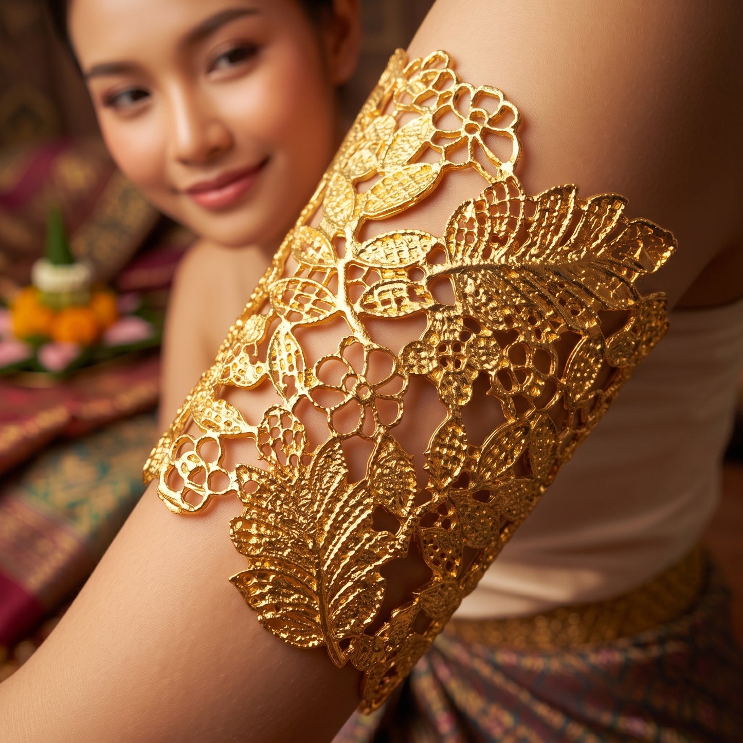💎 เครื่องประดับชุดไทยโบราณ ลวดลายวิจิตร เพิ่มเสน่ห์สะกดทุกสายตา